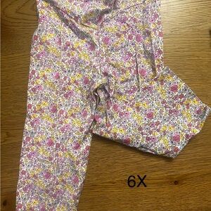 Floral Kids Pajamas - Pink and Yellow